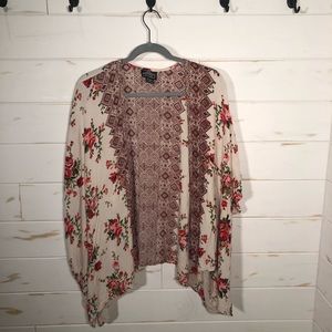 Angie floral cardigan